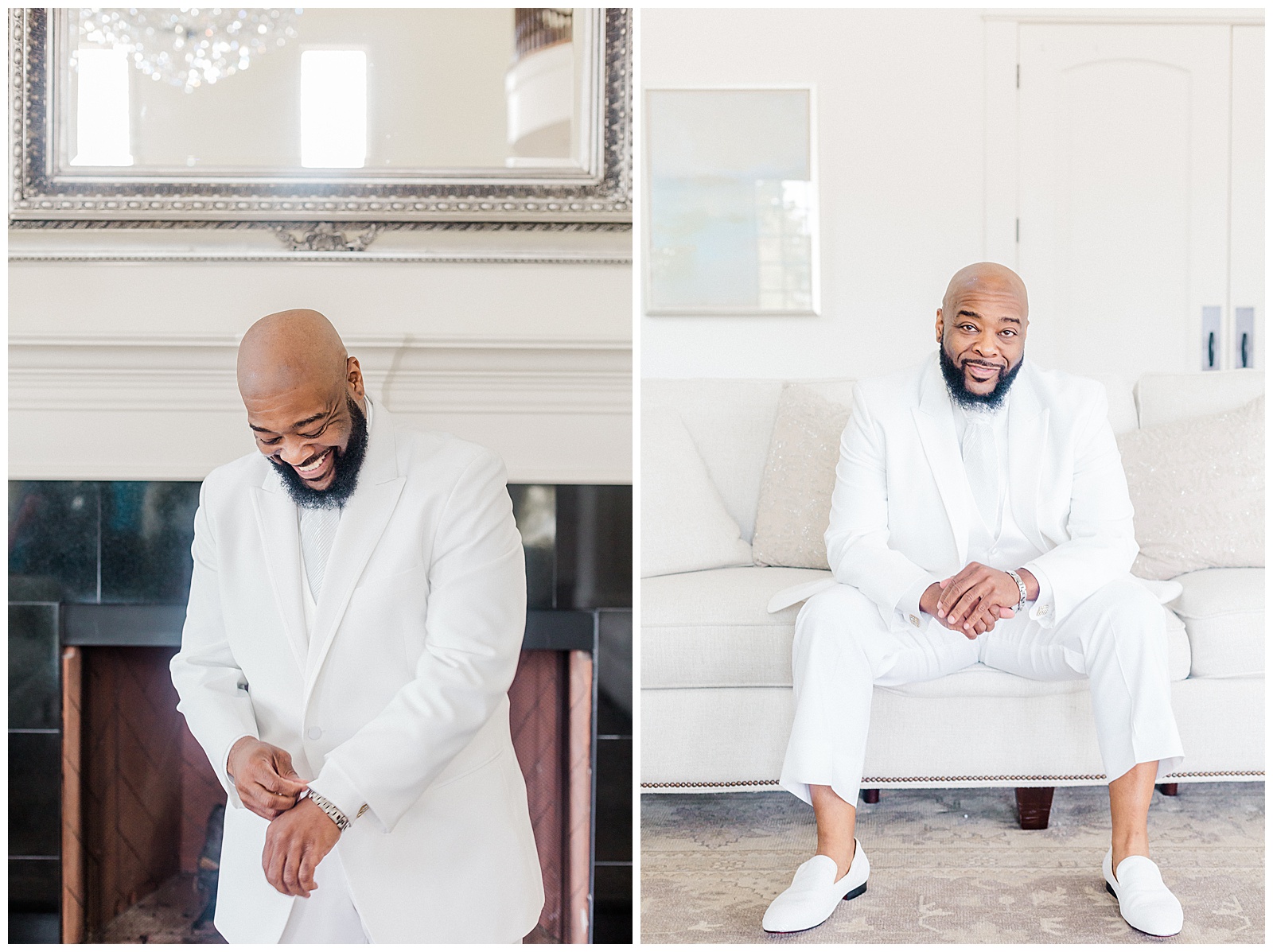groom portraits at The Milestone | Aubrey