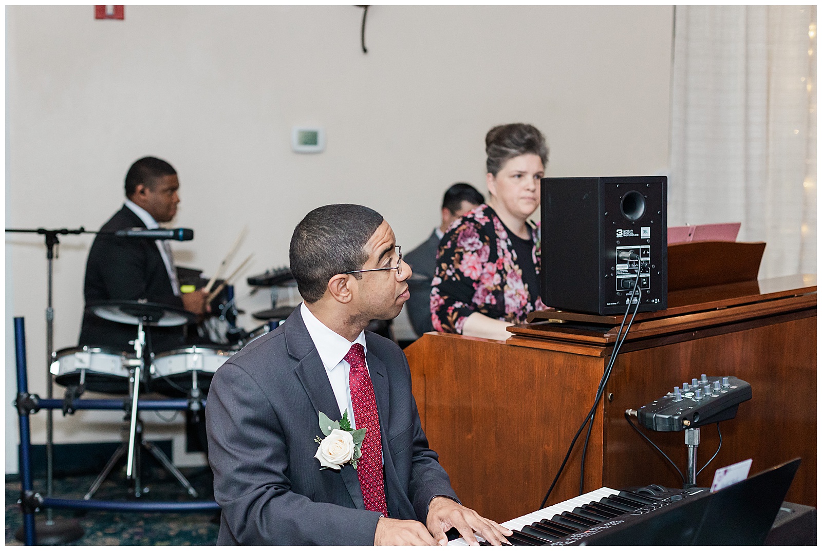 Musicians at wedding