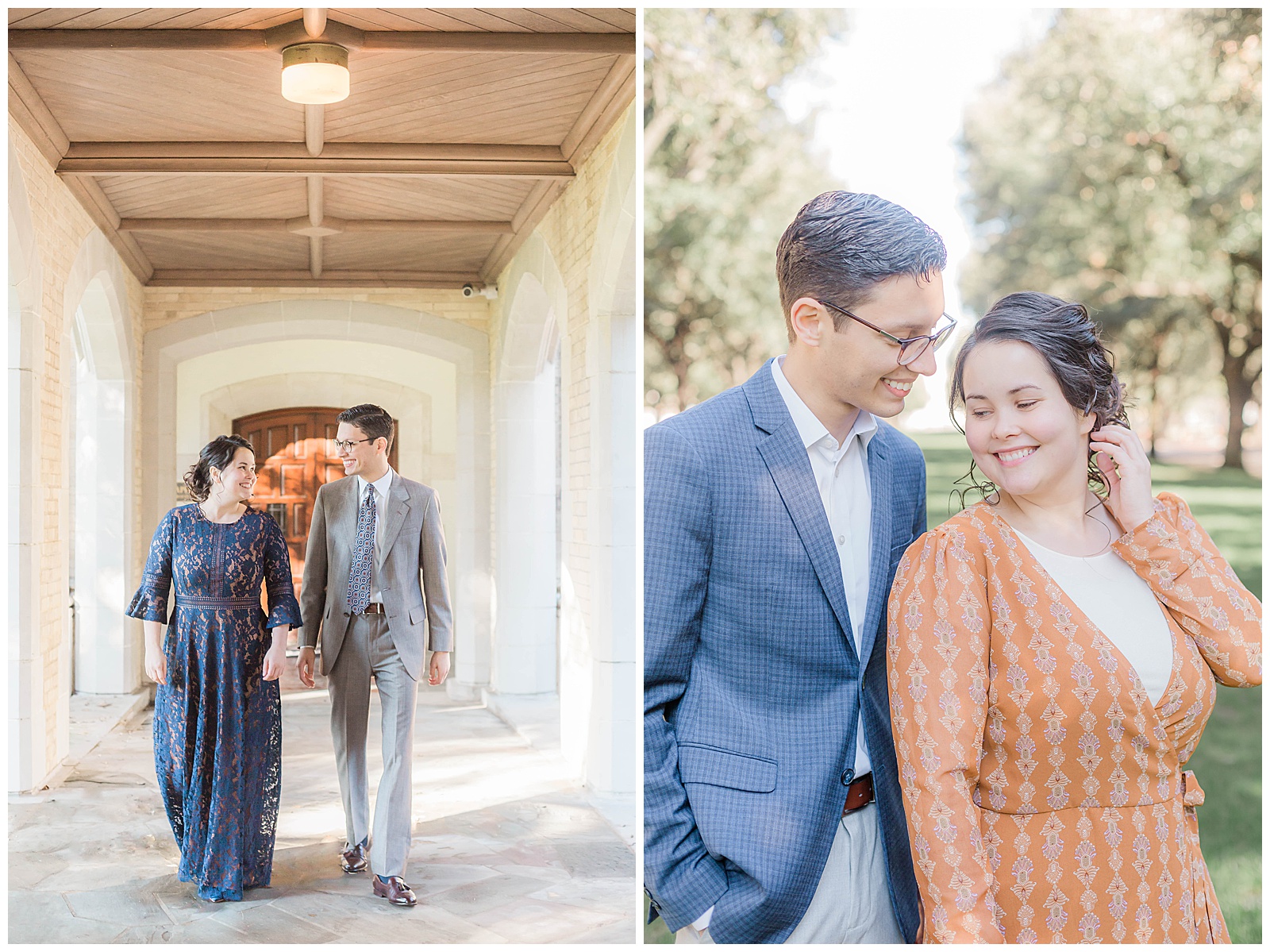 Engagement Session at SMU Dallas